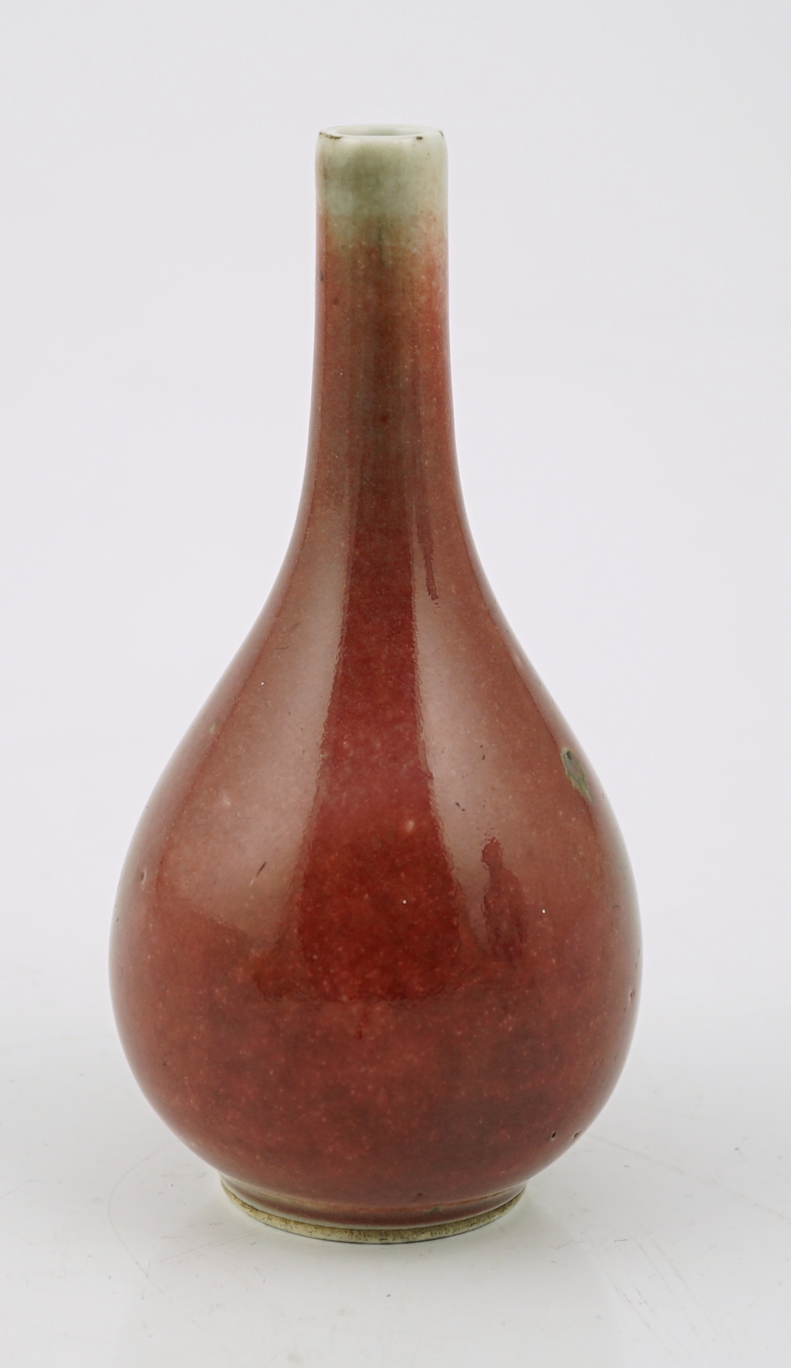 A Chinese copper red small bottle vase, 18th/19th century